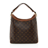 Louis Vuitton Reverse Monogram Dauphine MM Hobo (SHF-21159)