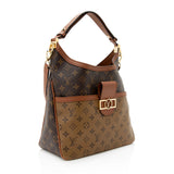 Louis Vuitton Reverse Monogram Dauphine MM Hobo (SHF-21159)