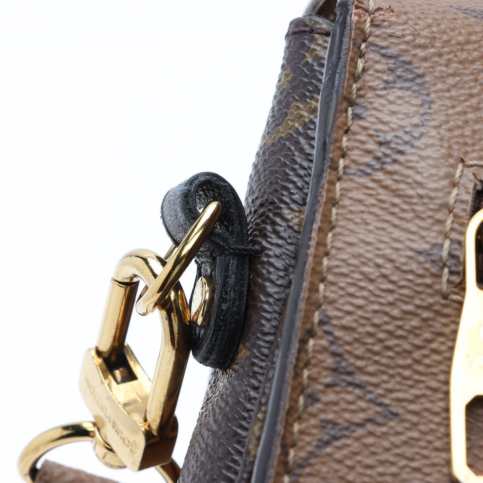 Louis Vuitton Reverse Monogram Pochette Metis Shoulder Bag (SHF-HDehHC)