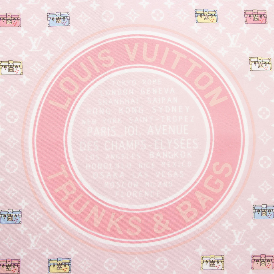 Louis Vuitton Silk Minimalle 45cm Scarf (SHF-tPCUPj)