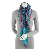 Louis Vuitton Silk Stephen Sprouse Monogram Leopard 140cm Shawl (SHF-UHiZwV)