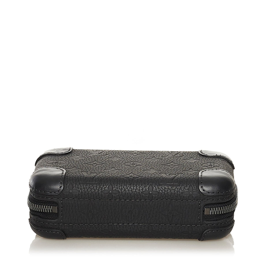 Louis Vuitton Taurillion Monogram Horizon Clutch (SHG-37424)