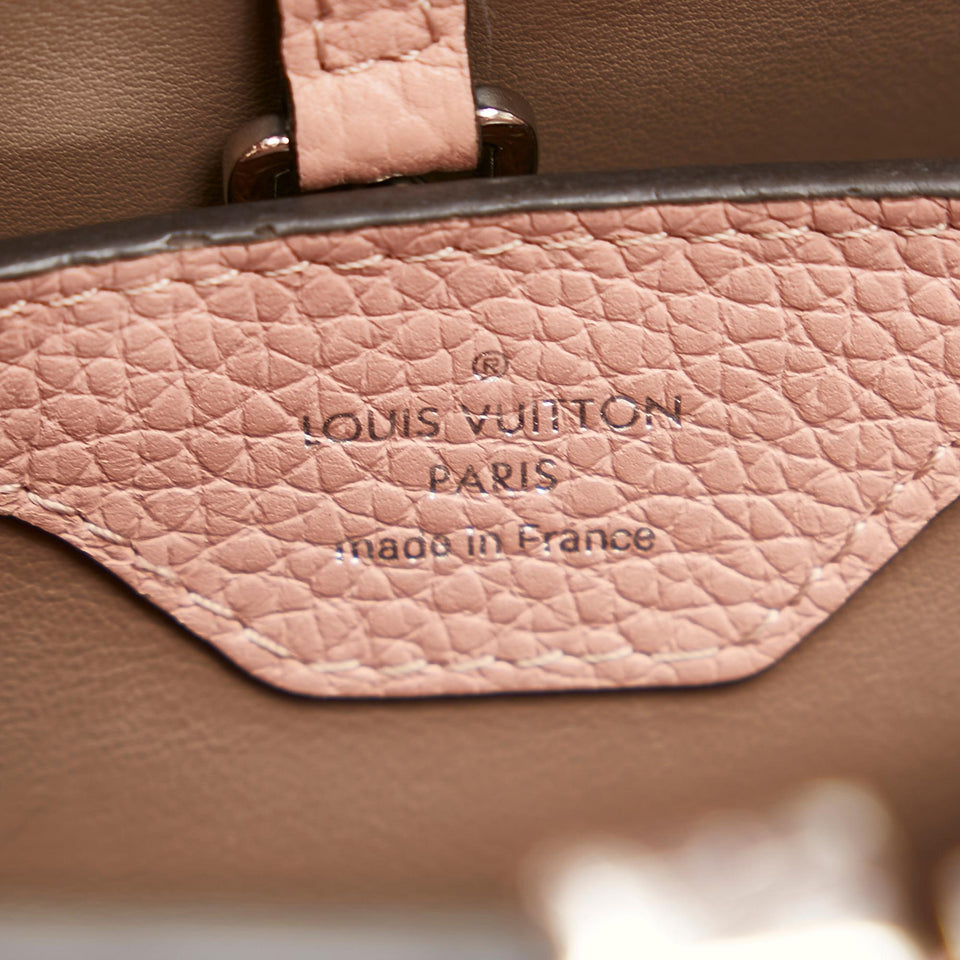 Louis Vuitton Taurillon Capucines BB (SHG-36938)