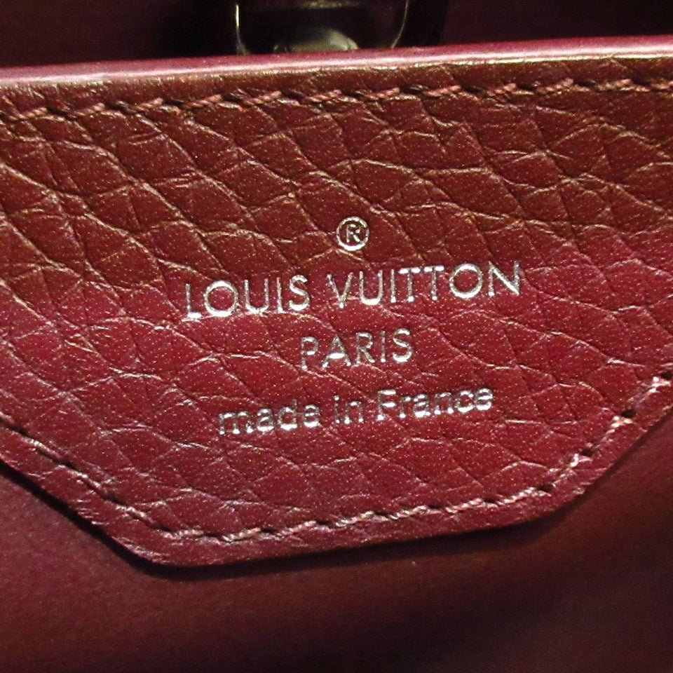 Louis Vuitton Taurillon Capucines BB (SHG-kiy9NH)