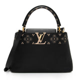 Louis Vuitton Taurillon Leather Sweet Brogues Capucines PM Bag (SHF-muGn5Y)