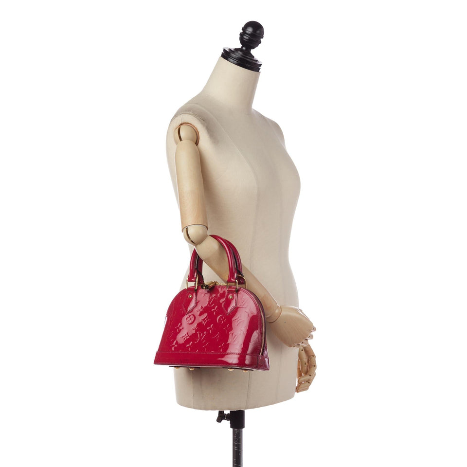 Louis Vuitton Vernis Alma BB (SHG-35009)