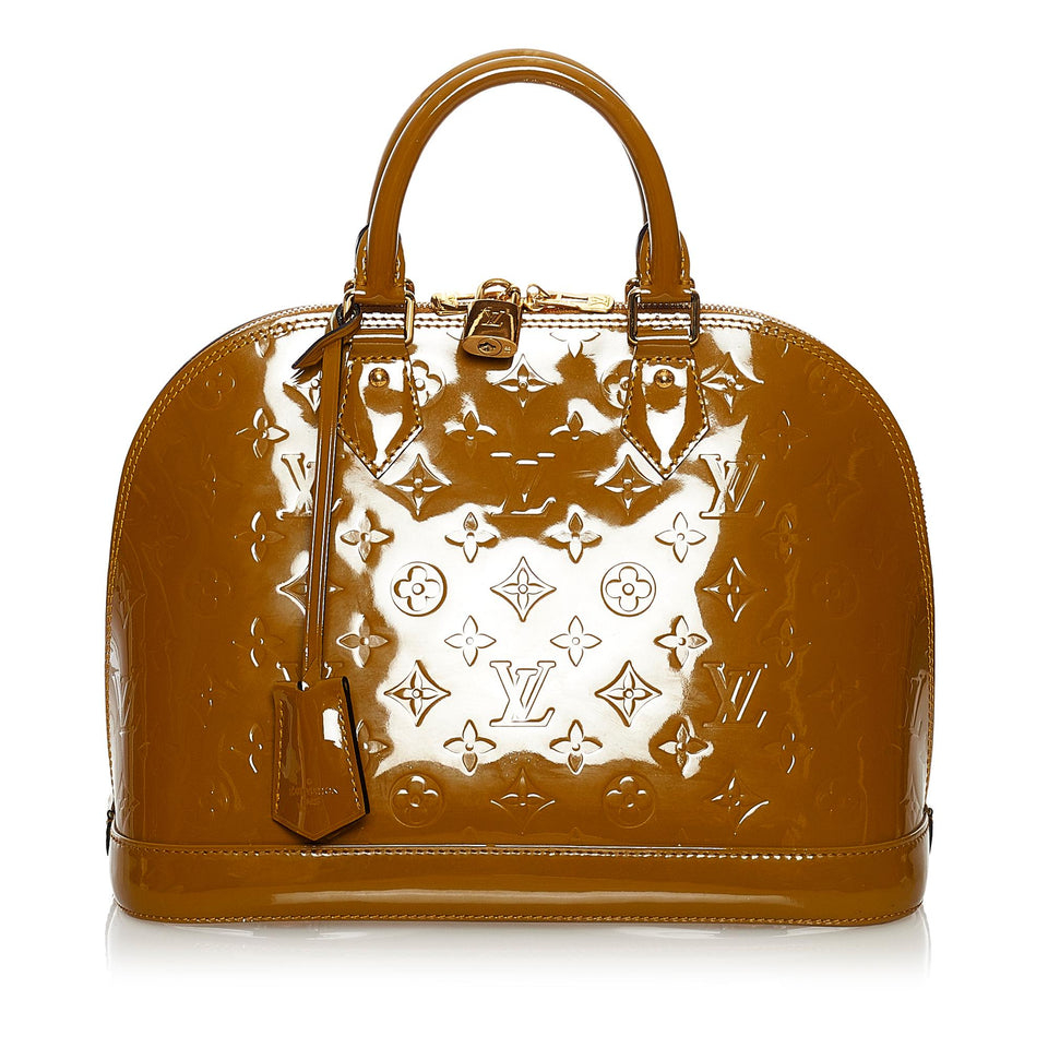 Louis Vuitton Vernis Alma PM (SHG-33731)
