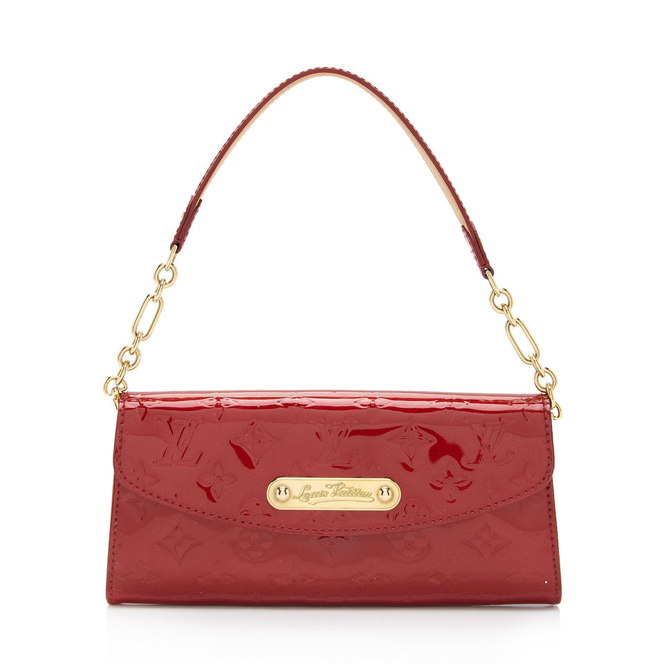 Louis Vuitton Vernis Sunset Boulevard Clutch (SHF-vYawfW)