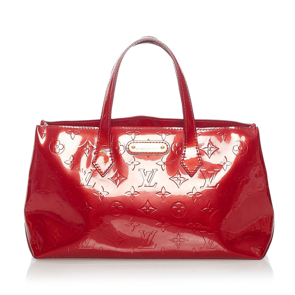 Louis Vuitton Vernis Wilshire PM (SHG-33338)