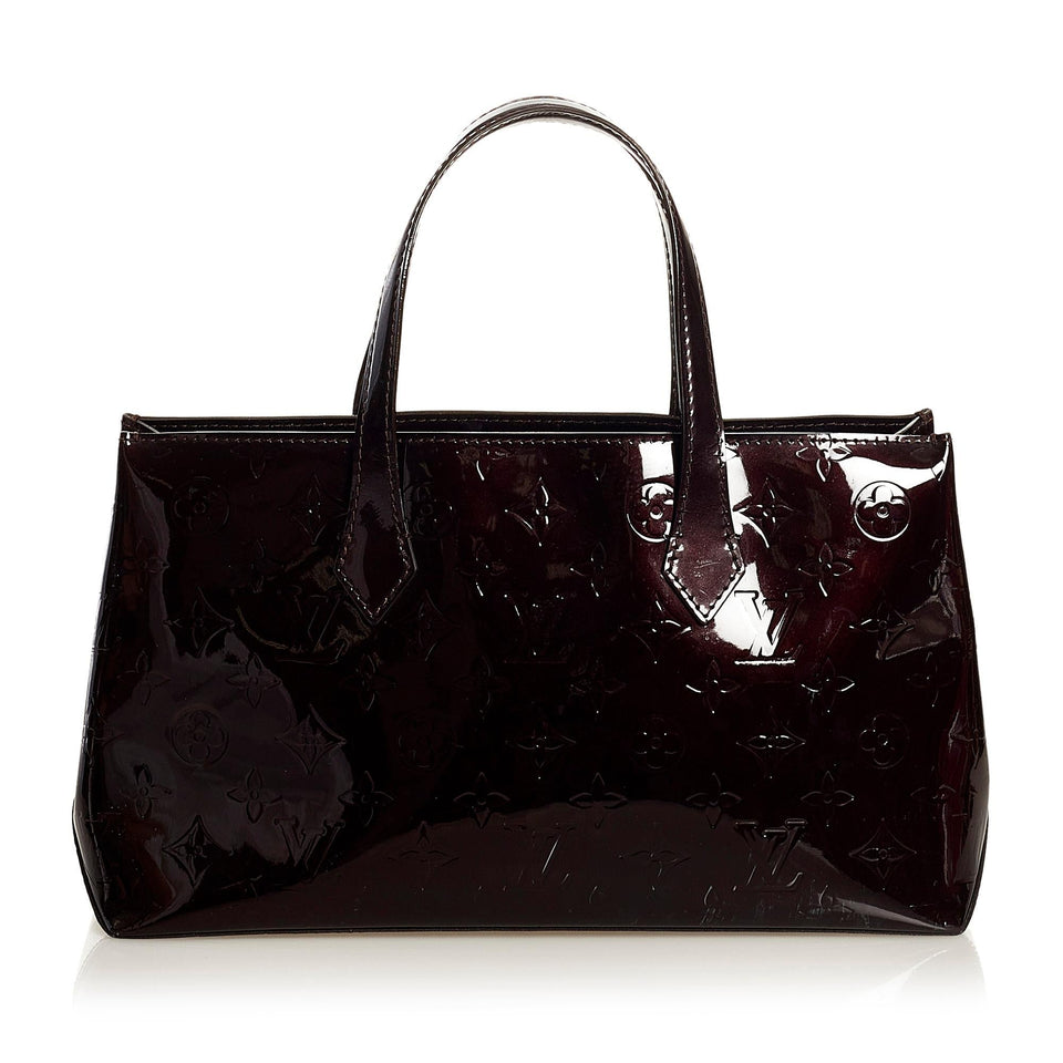 Louis Vuitton Vernis Wilshire PM (SHG-34339)