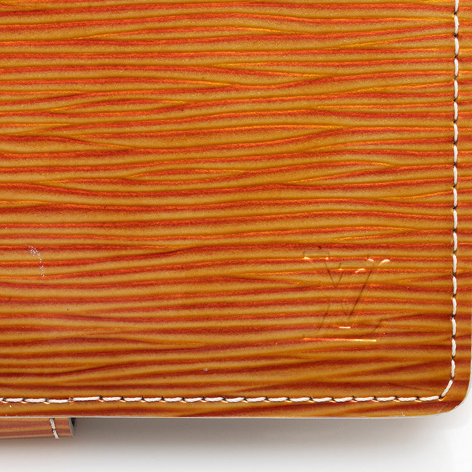 Louis Vuitton Vintage Cyber Epi Leather Millennium Day Meets Night Small Agenda Cover - FINAL SALE (SHF-18192)
