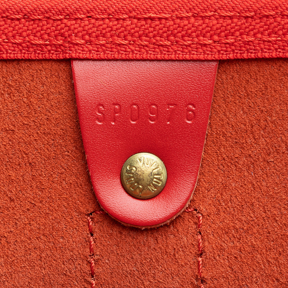 Louis Vuitton Vintage Epi Leather Keepall 50 Duffel Bag (SHF-19332)