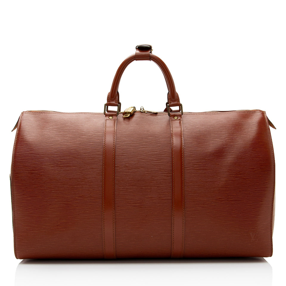 Louis Vuitton Vintage Epi Leather Keepall 50 Duffle Bag (SHF-QjiRs7)