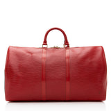 Louis Vuitton Vintage Epi Leather Keepall 55 Duffel Bag (SHF-21452)