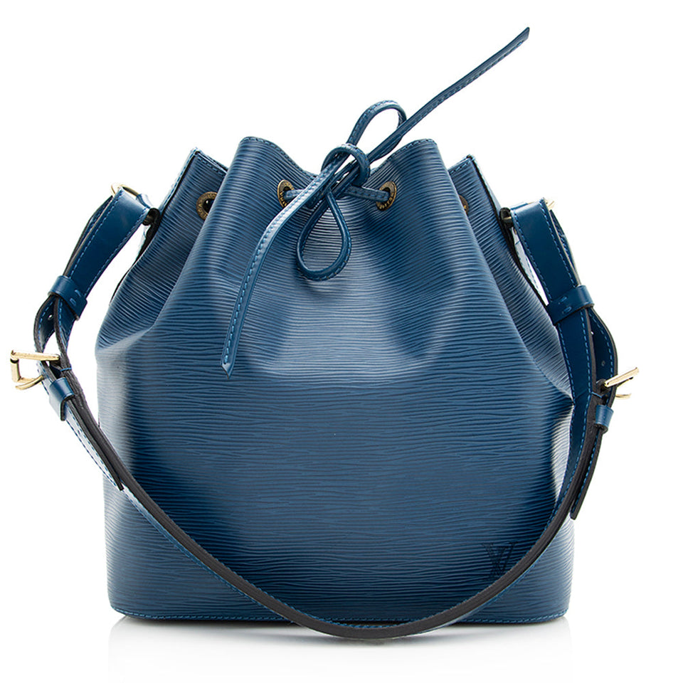 Louis Vuitton Vintage Epi Leather Petit Noe Shoulder Bag (SHF-20453)