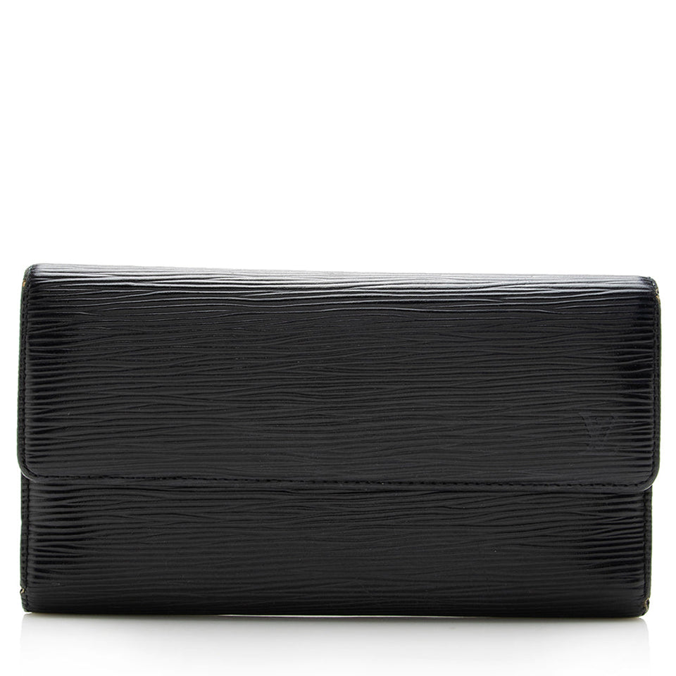 Louis Vuitton Vintage Epi Leather Porte Tresor International Wallet - FINAL SALE (SHF-15360)