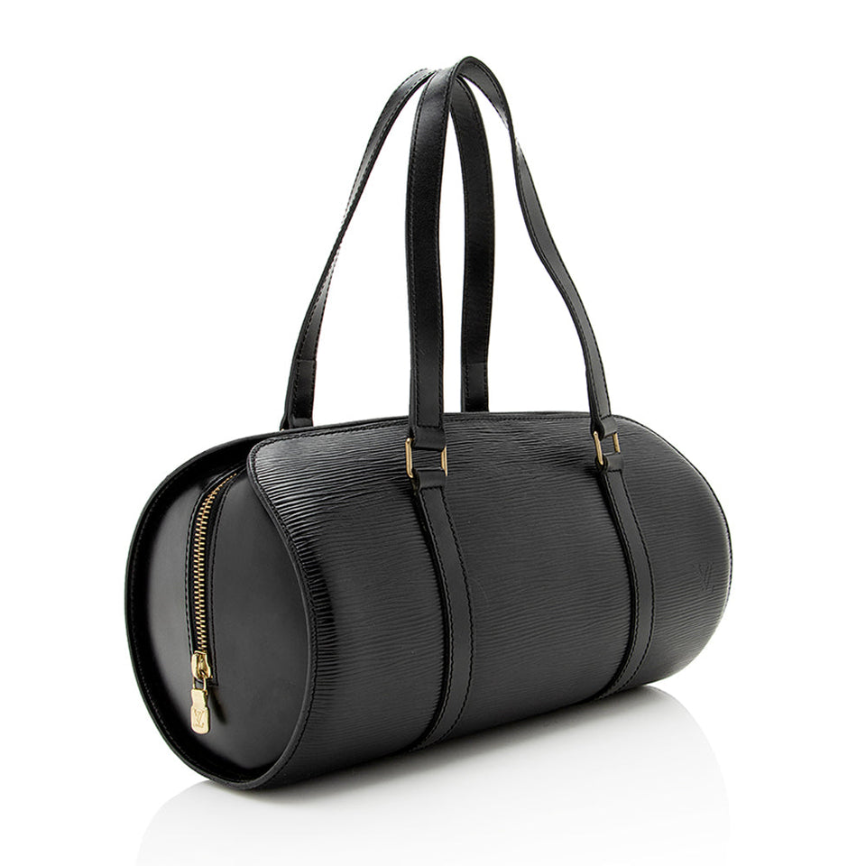 Louis Vuitton Vintage Epi Leather Soufflot Satchel (SHF-18610)