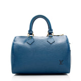 Louis Vuitton Vintage Epi Leather Speedy 25 Satchel (SHF-18410)