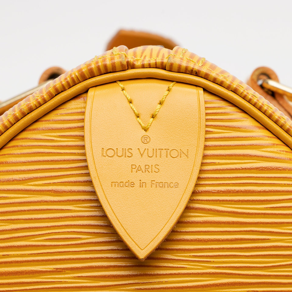 Louis Vuitton Vintage Epi Leather Speedy 25 Satchel (SHF-J8QSzJ)