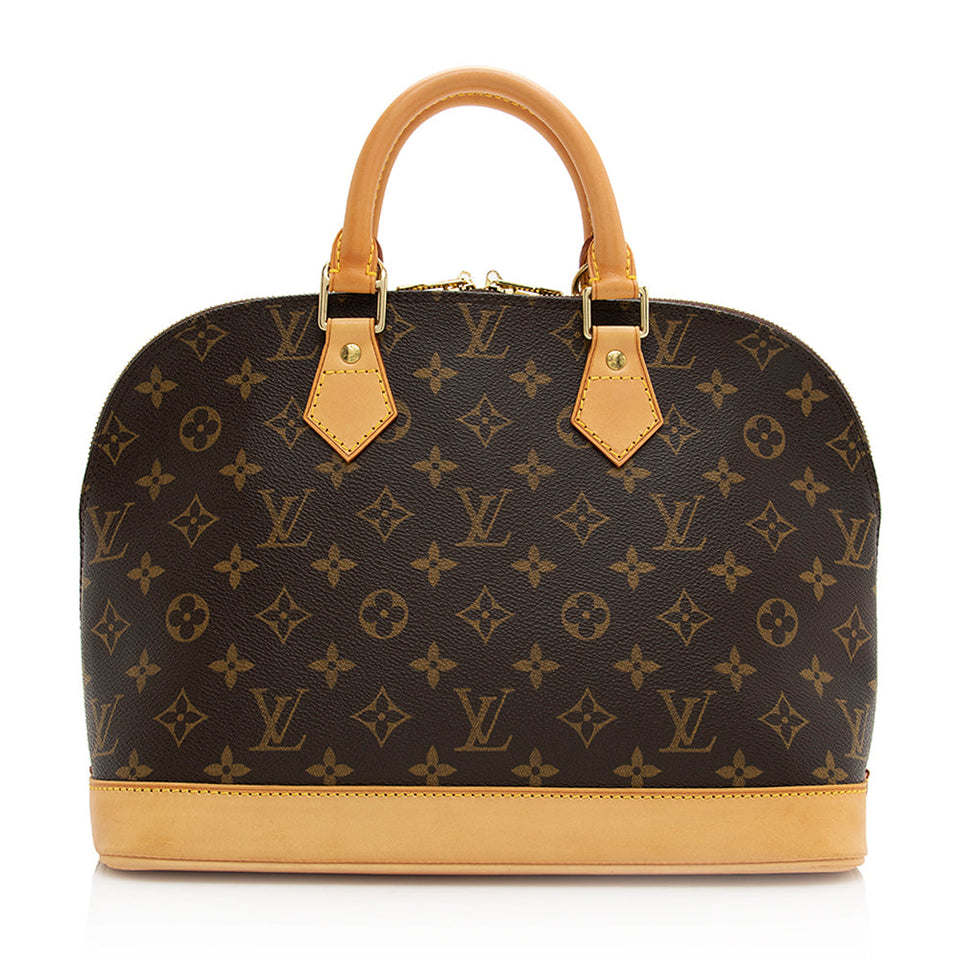 Louis Vuitton Vintage Monogram Canvas Alma PM Satchel (SHF-20475)