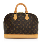 Louis Vuitton Vintage Monogram Canvas Alma PM Satchel (SHF-20475)