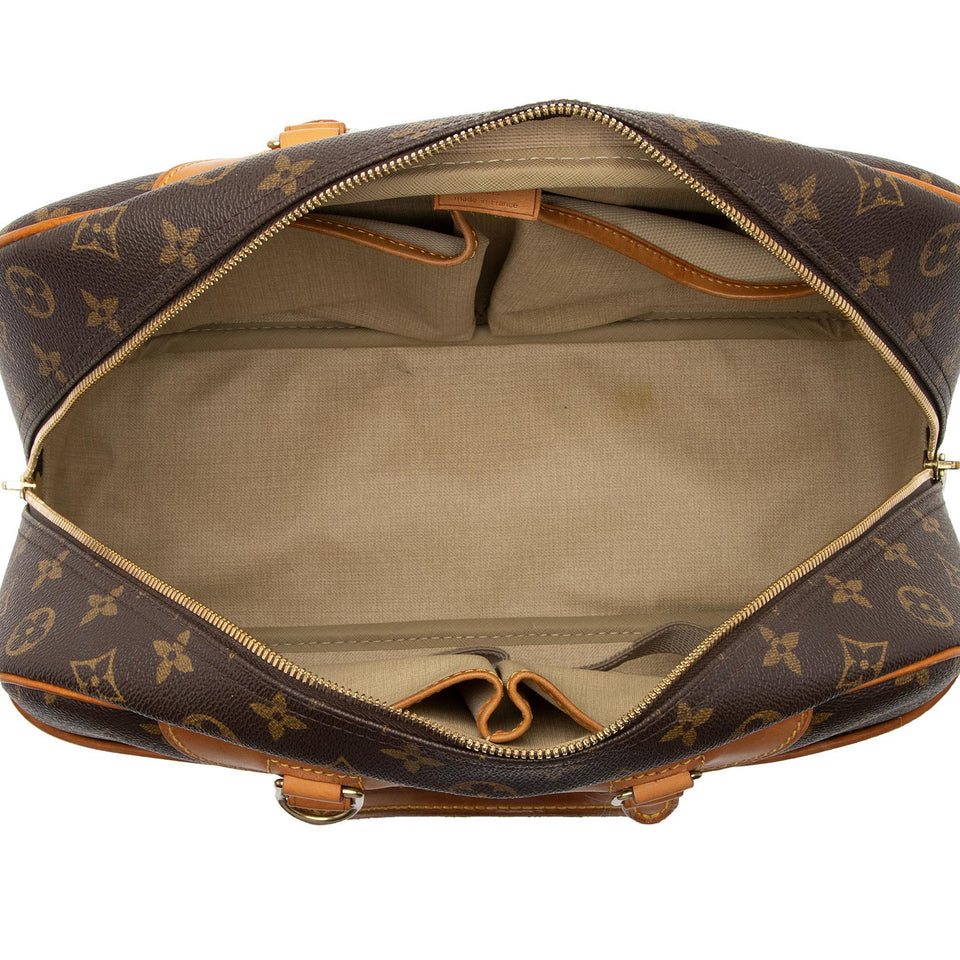 Louis Vuitton Vintage Monogram Canvas Deauville Satchel (SHF-Gr6OXR)