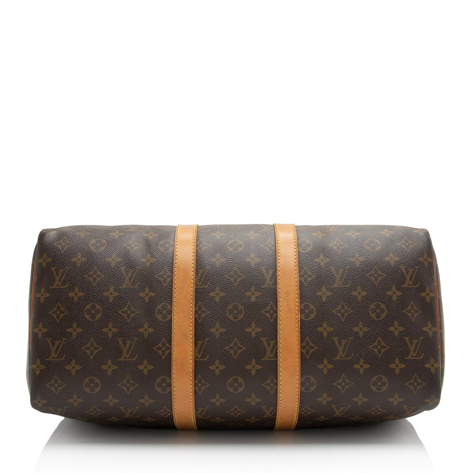 Louis Vuitton Vintage Monogram Canvas Keepall 45 Duffle Bag (SHF-23452)