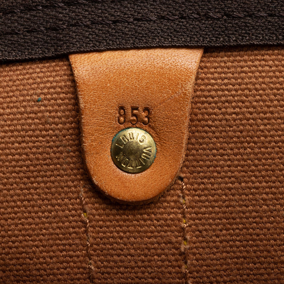 Louis Vuitton Vintage Monogram Canvas Keepall 55 Duffle Bag (SHF-HJ33aV)