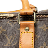 Louis Vuitton Vintage Monogram Canvas Keepall Bandouliere 50 Duffle Bag (SHF-20373)