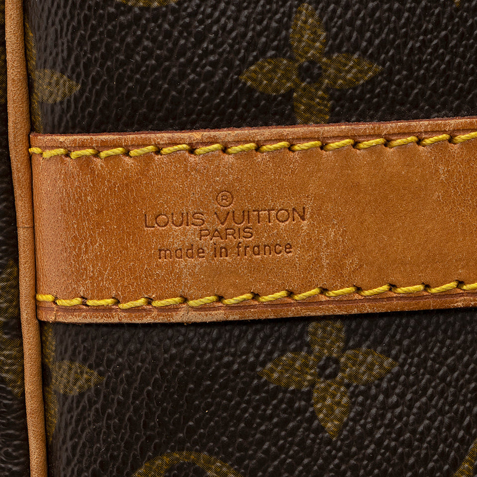 Louis Vuitton Vintage Monogram Canvas Keepall Bandouliere 50 Duffle Bag (SHF-20373)