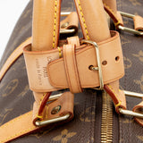 Louis Vuitton Vintage Monogram Canvas Keepall Bandouliere 50 Duffel Bag (SHF-21454)