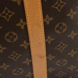 Louis Vuitton Vintage Monogram Canvas Keepall Bandouliere 55 Duffle Bag (SHF-21161)