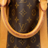 Louis Vuitton Vintage Monogram Canvas Keepall Bandouliere 60 Duffel Bag (SHF-21276)