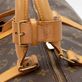 Louis Vuitton Vintage Monogram Canvas Keepall Bandouliere 60 Duffel Bag (SHF-21276)