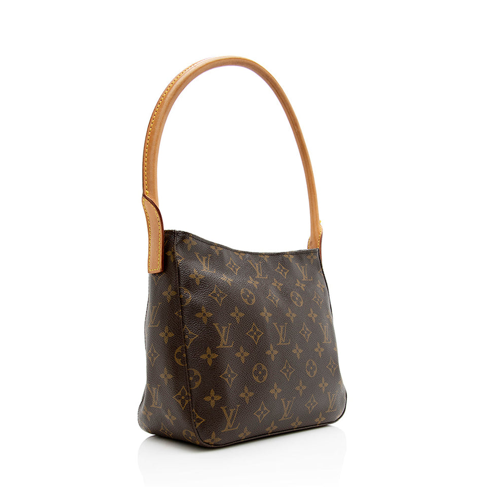 Louis Vuitton Vintage Monogram Canvas Looping MM Shoulder Bag (SHF-21431)