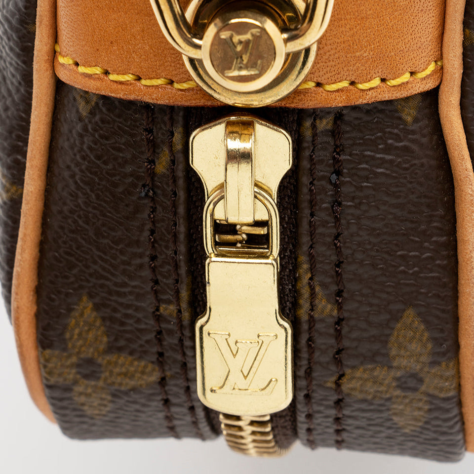 Louis Vuitton Vintage Monogram Canvas Marly Dragonne GM Clutch (SHF-21169)