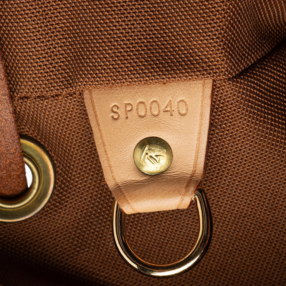 Louis Vuitton Vintage Monogram Canvas Montsouris GM Backpack (SHF-U1EeMl)