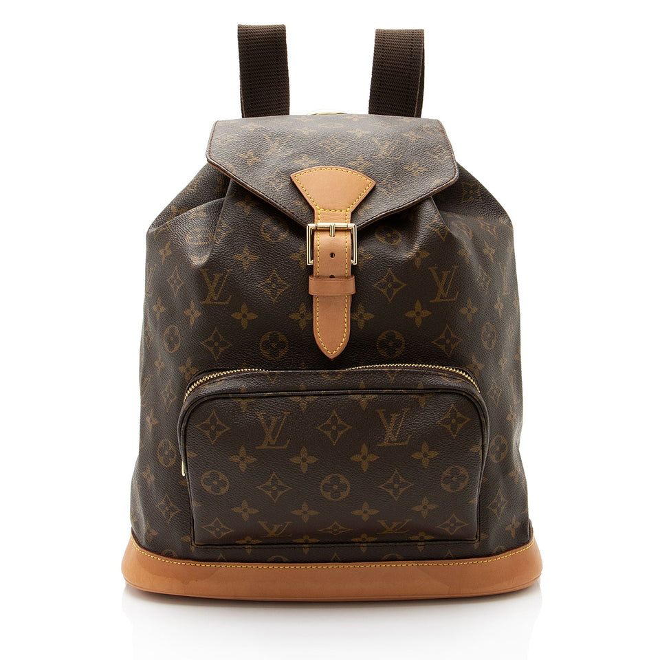 Louis Vuitton Vintage Monogram Canvas Montsouris GM Backpack (SHF-U1EeMl)