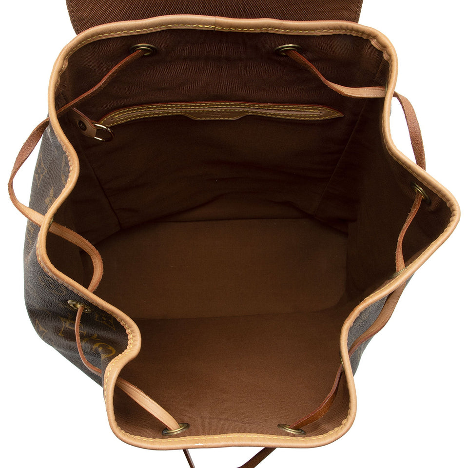 Louis Vuitton Vintage Monogram Canvas Montsouris GM Backpack (SHF-U1EeMl)