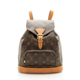 Louis Vuitton Vintage Monogram Canvas Montsouris MM Backpack (SHF-18882)