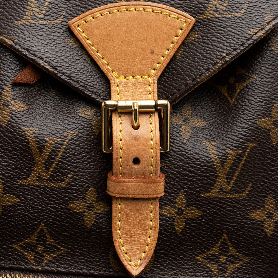 Louis Vuitton Vintage Monogram Canvas Montsouris MM Backpack (SHF-21304)