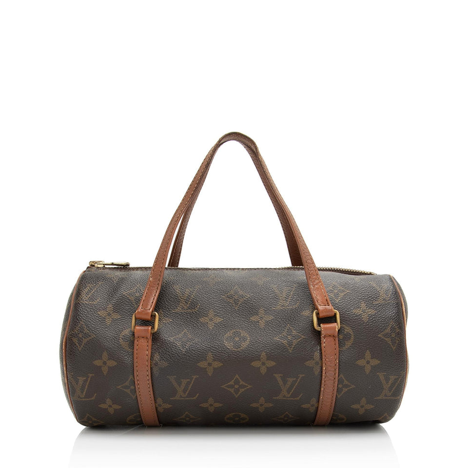 Louis Vuitton Vintage Monogram Canvas Papillon 26 Satchel - FINAL SALE (SHF-R3uOKz)
