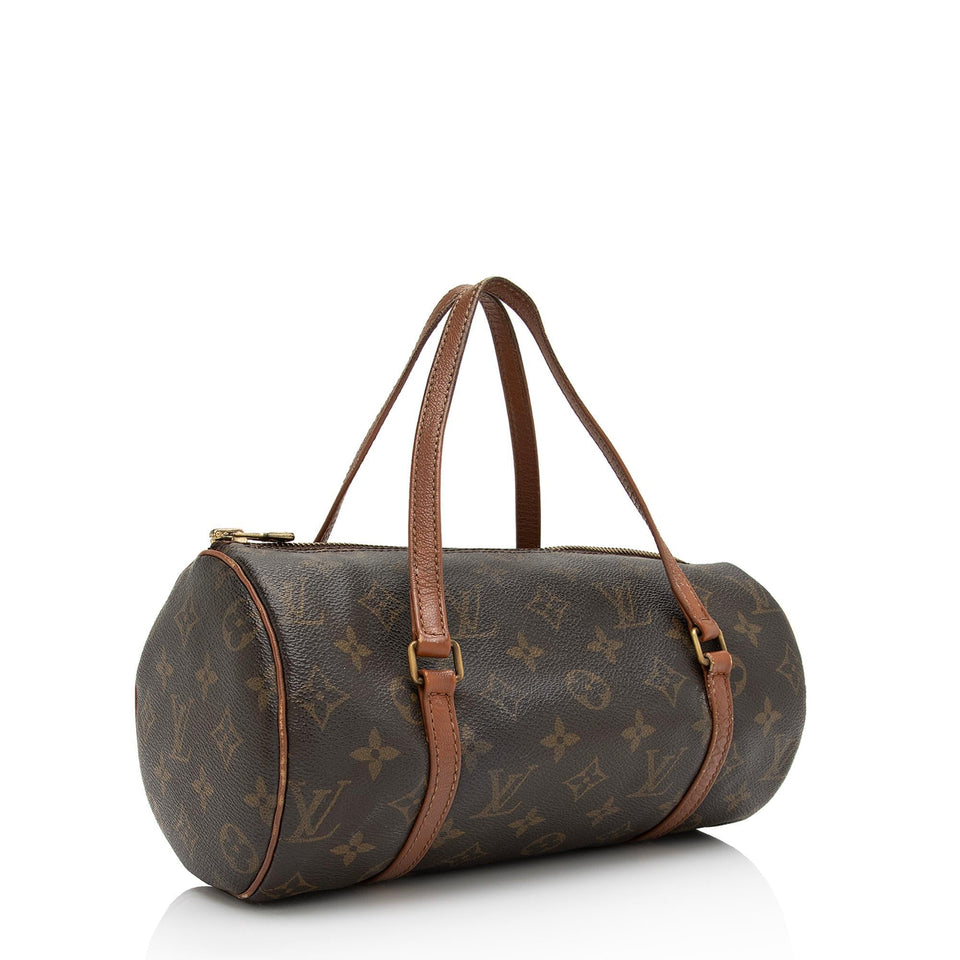 Louis Vuitton Vintage Monogram Canvas Papillon 26 Satchel - FINAL SALE (SHF-R3uOKz)