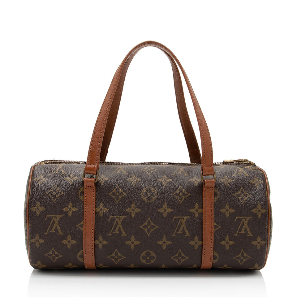 Louis Vuitton Vintage Monogram Canvas Papillon 30 Satchel (SHF-WkMAHy)
