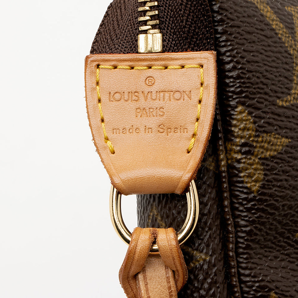 Louis Vuitton Vintage Monogram Canvas Pochette Accessoires (SHF-19833)