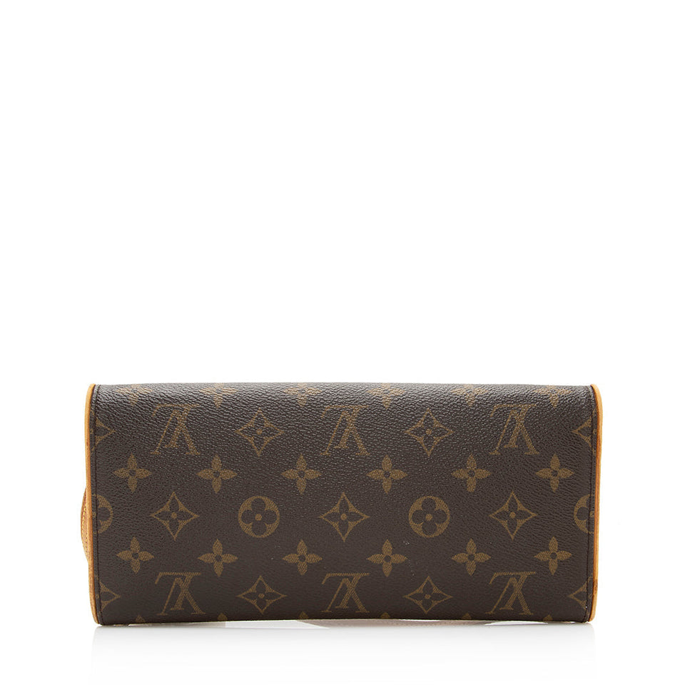 Louis Vuitton Vintage Monogram Canvas Pochette Twin GM Shoulder Bag (SHF-20796)