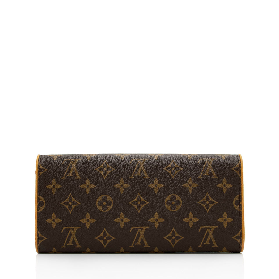 Louis Vuitton Vintage Monogram Canvas Pochette Twin GM Shoulder Bag (SHF-lrMdPe)