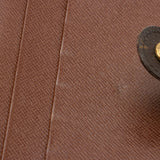 Louis Vuitton Vintage Monogram Canvas Porte Papier Zipper Wallet (SHF-Punscc)