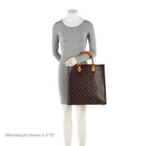 Louis Vuitton Vintage Monogram Canvas Sac Plat Tote (SHF-0aeAOb)