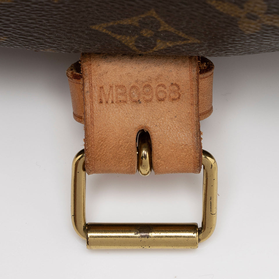 Louis Vuitton Vintage Monogram Canvas Saumur 35 Messenger Bag (SHF-523WYh)